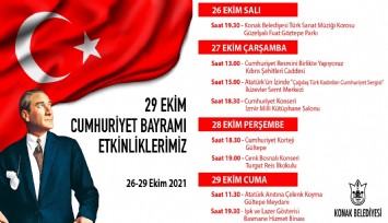 Konak’ta 7’den 70’e Cumhuriyet Bayramı coşkusu