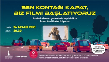 İzmir’de arabalı sinema etkinliği yapılacak