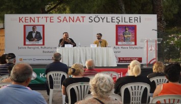 Karşıyaka’da “kentte sanat söyleşilerinde” komedyenler buluşması