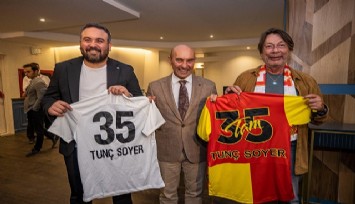 Başkan Soyer: Altay ve Göztepe iyilik üzerinden nasıl bir rekabet olur gösterecek