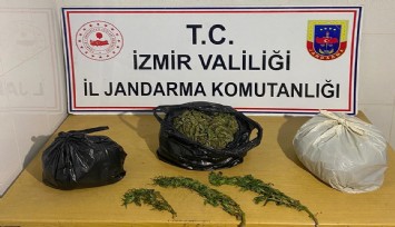 İzmir’de uyuşturucu taciri kıskıvrak yakalandı