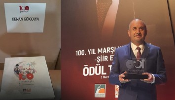 100. Yıl Marşı'nda İzmir'e ödül