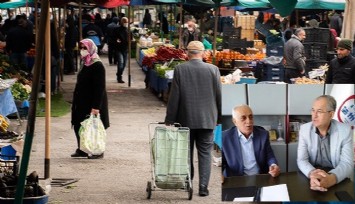 İzmir Pazarcılar Odası Başkanı Erişen:  Kim yoksulluk yok diyorsa akşam pazarına gelsin