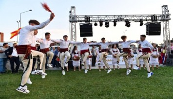 Çiğli-Çaşka Kuzey Makedonya Festivali coşkuyla başladı