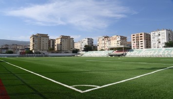 Bornova Şehir Stadı'na sihirli dokunuş: Tamamen yenilendi