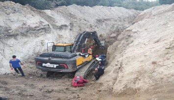 Manisa'da göçük faciası: 2 can kaybı, 1 yaralı