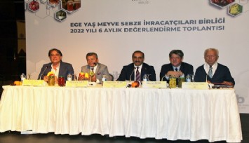 Ege Yaş Meyve Sebze İhracatçıları Birliği’nden yıl sonunda 1,3 milyar liralık ihracat hedefi