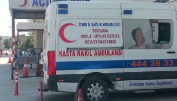 Hastane önünden ambulans çalındı