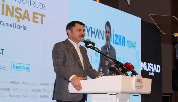 Bakan Kurum’dan İzmir’de “Muhteşem Türk Şehirleri” vurgusu  