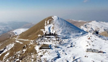 Nemrut Dağı’nda olağan dışı kış