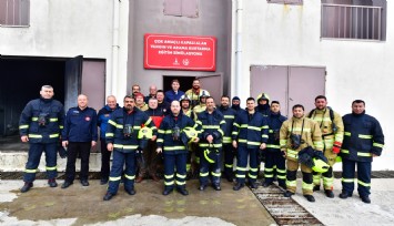 İzmir İtfaiyesi bir yılda 12 bin 500 kişiye eğitim verdi