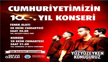 Menderes Cumhuriyet’in 100. Yılına Hazırlanıyor