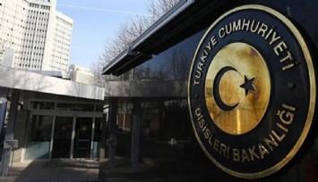 Dışişleri Bakanlığı: 'Filistinli nüfusun 24 saat içinde Gazze’nin güneyine çekilmesi yönündeki duyurusu hiçbir şekilde kabul edilemez'