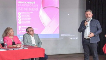 Bayraklı’da sağlık semineri: “Meme kanserine dur diyelim”