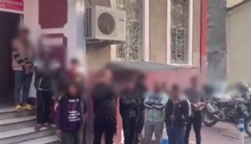 İzmir’de düzenlenen ‘Kalkan’ operasyonlarında 309 düzensiz göçmen yakalandı