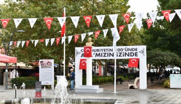 Çiğli Belediyesi “Devrim İçin 1935” Anıtını İlk Yerine Taşındı