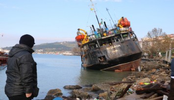 Kdz. Ereğli'de kayıp 11 mürettebatı arama çalışmaları sürüyor