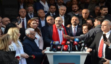 Gökce’den miting gibi adaylık başvurusu… 'Değişim ruhunu İzmir’de de var etmeliyiz!'