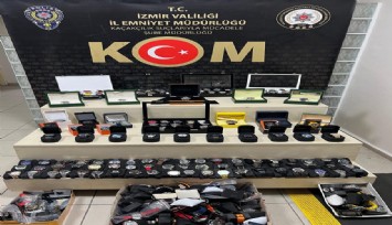 İzmir’de kaçakçılık operasyonu: 24 kişiye adli işlem