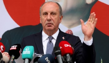 Muharrem İnce: İstanbul’da Ekrem İmamoğlu’nu destekleyeceğiz