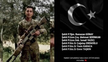 'Vatan Size Minnettar' dedi, 6 şehidin adını paylaştı: Bir gün sonra kendisi şehit oldu