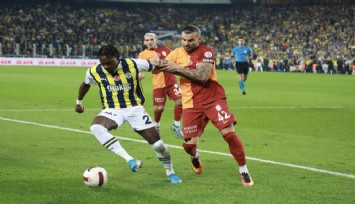 Fenerbahçe-Galatasaray derbisinde golsüz beraberlik