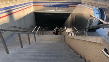 Üçyol Metro’da yürüyen merdivenler çöktü: Çok sayıda yaralı var