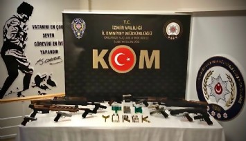 İzmir polisinden suç örgütü yapılanmasına ‘Alabora’ Operasyonu