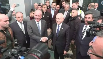 İnce’yi ziyaret eden Kılıçdaroğlu: Beraber olmaya, birlikte olmaya çalışıyoruz