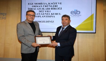 Egeli mobilya, kâğıt ve orman ürünleri ihracatçıları 2023 yılında 1,1 milyar dolar ihracat hedefliyor