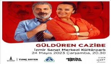 Güldüren Cazibe “Bir Kira Bir Yuva” için sahnede