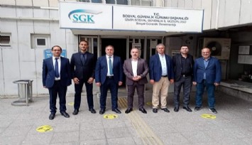 Büro Memur-Sen İzmir 1 Nolu Şube üyeleri Hakan Kılıçarslan ile “devam” dedi