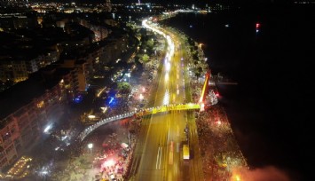 Göztepe'de coşkulu kutlama