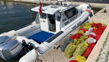 İzmir’de kaçak avlananlar Sahil Güvenlik’e yakalandı