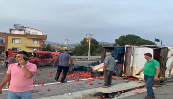 İzmir’de kamyonetle çarpışan otomobilin sürücüsü hayatını kaybetti