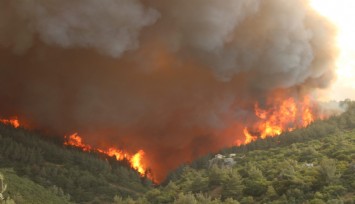 Kınık’taki yangınla ilgili gözaltına alınan kişi serbest