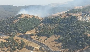 Aliağa’da makilik yangını kontrol altına alındı