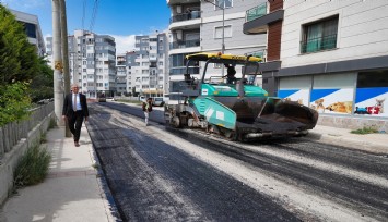 21 bin 789 ton asfalt serildi, 125 bin metrekare kilit parke döşendi