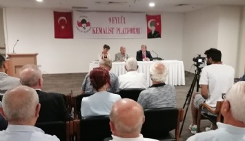 9 Eylül Kemalist Platformu İzmir’de toplandı