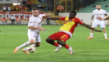 Göztepe üç puanı tek golle aldı: 0-1