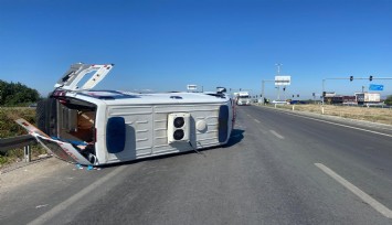 Manisa'da korkutan kaza: 1’i ağır 3 kişi yaralandı