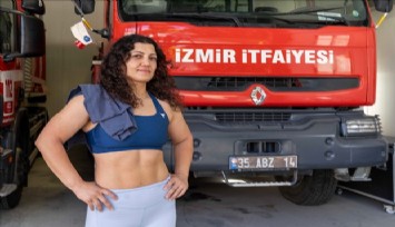 İzmir İtfaiyesinin başarılı sporcusunun yeni hedefi Avrupa