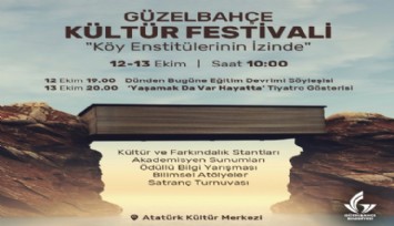 Güzelbahçe Kültür Festivali başlıyor