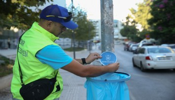 Konak’ta yeni çöp poşetleri