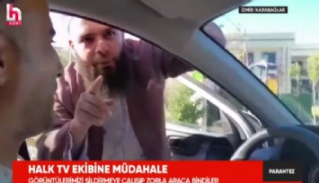 Halk TV'ye saldırı: Karabağlar'daki kaçak kuran kursu yöneticilerinden gazetecilere müdahale