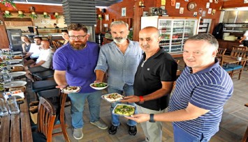 Çeşme'de damla sakızı, salata, meze ve ana yemeklerde de kullanılacak