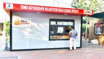 İzmir’de Halk Ekmek Fabrikası’nın büfe ve satış noktası sayısı da 93’ten 102’ye çıkarıldı