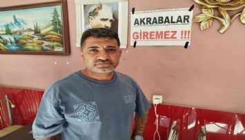 İzmir'de ilginç pankart: Bedavacı akrabalara pankart engeli