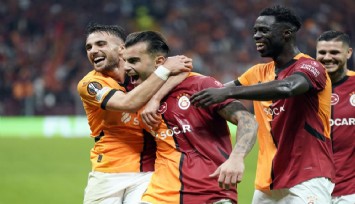 Galatasaray'dan 4 gollü galibiyet