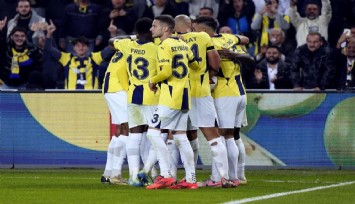 Fenerbahçe bir puanla yetindi: 1-1